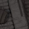 Opaque autumn down jacket with hood - Image 6