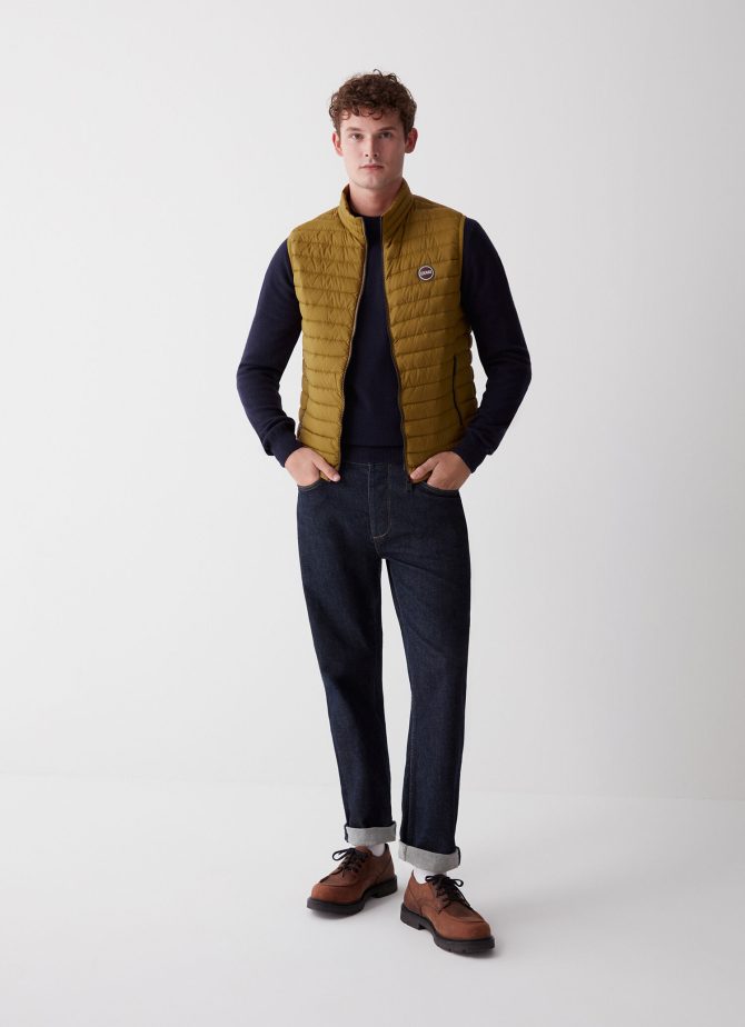 Gilet in eco-friendly down fabric