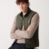 Gilet in eco-friendly down fabric