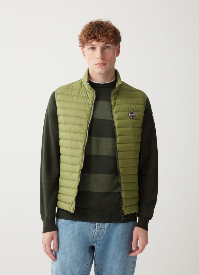 Gilet in eco-friendly down fabric