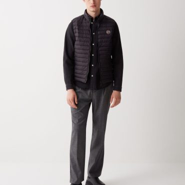 Gilet in eco-friendly down fabric