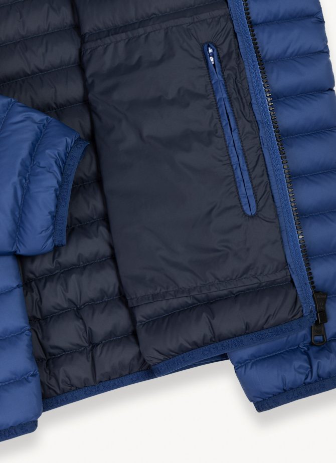 Opaque autumn down jacket with padded collar - Image 6