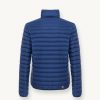 Opaque autumn down jacket with padded collar - Image 5