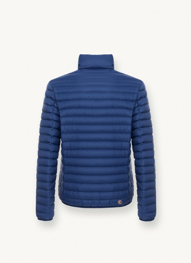 Opaque autumn down jacket with padded collar - Image 5