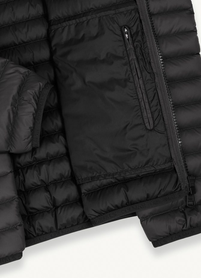 Opaque autumn down jacket with padded collar - Image 6