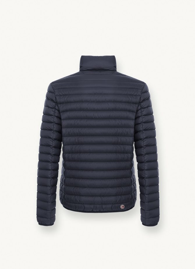 Opaque autumn down jacket with padded collar - Image 5