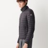 Opaque autumn down jacket with padded collar - Image 3