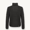 Opaque autumn down jacket with padded collar - Image 5