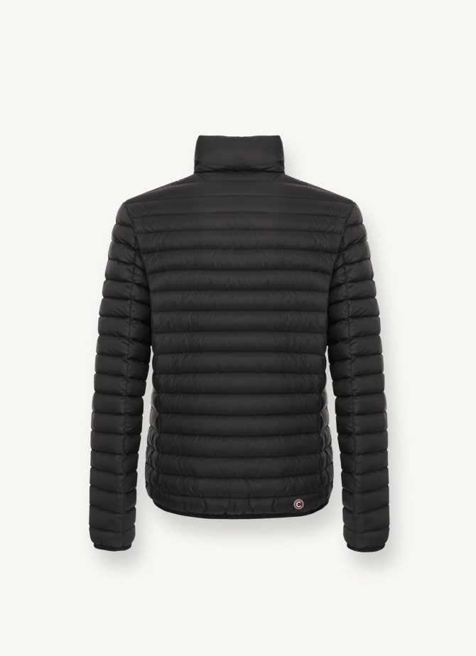 Opaque autumn down jacket with padded collar - Image 5