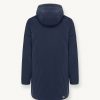 Long reversible down jacket in matt fabric - Image 5