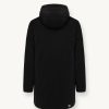 Long reversible down jacket in matt fabric - Image 5