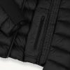 Down jacket with fixed hood in double fabric - Image 6