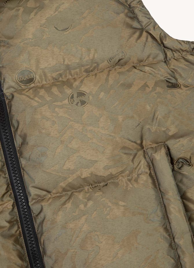 Oversized down padded gilet with hood - Image 6