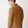 Biker down jacket in double fabric - Image 3