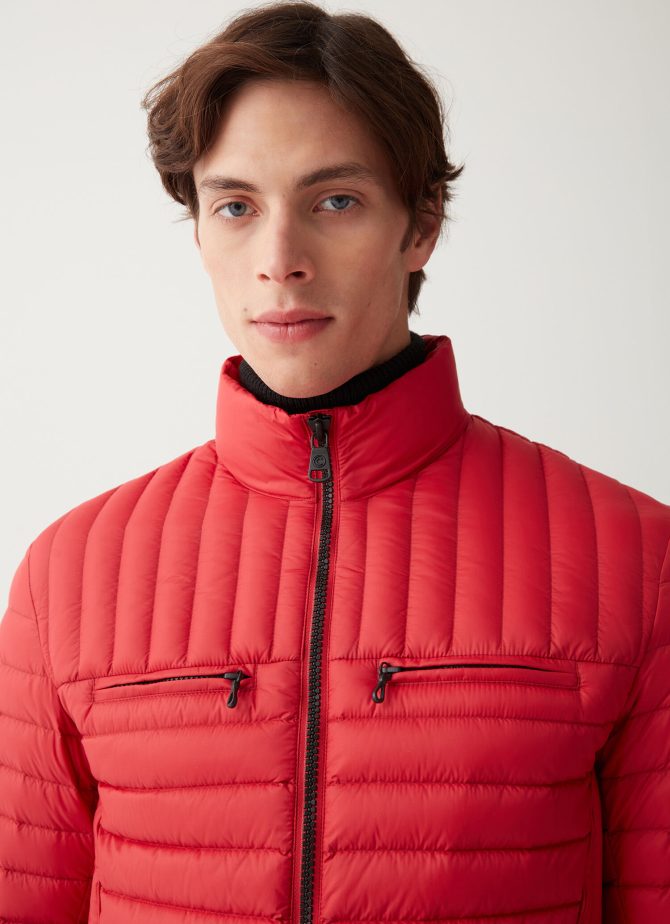 Light down Autumn jacket with chest pockets - Image 2