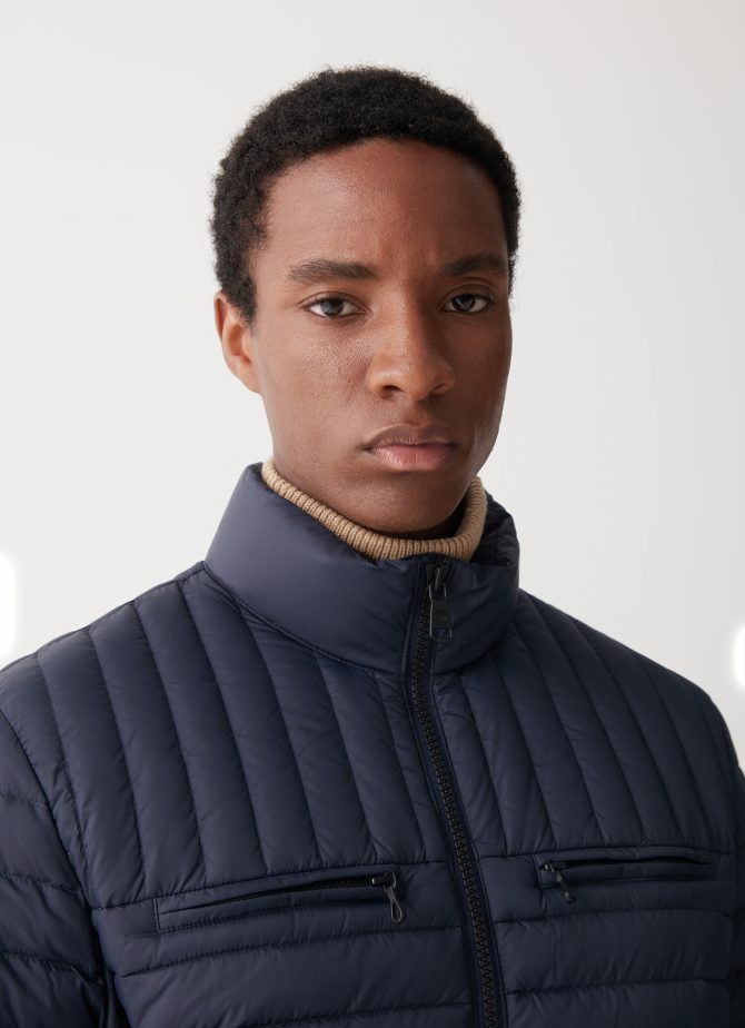 Light down Autumn jacket with chest pockets - Image 3