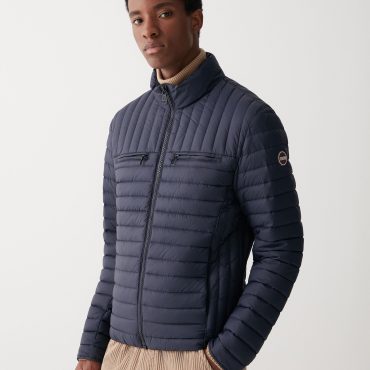 Light down Autumn jacket with chest pockets