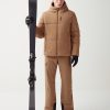Ski jacket with maxi padding