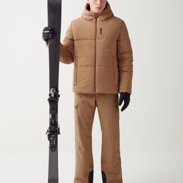 Ski jacket with maxi padding
