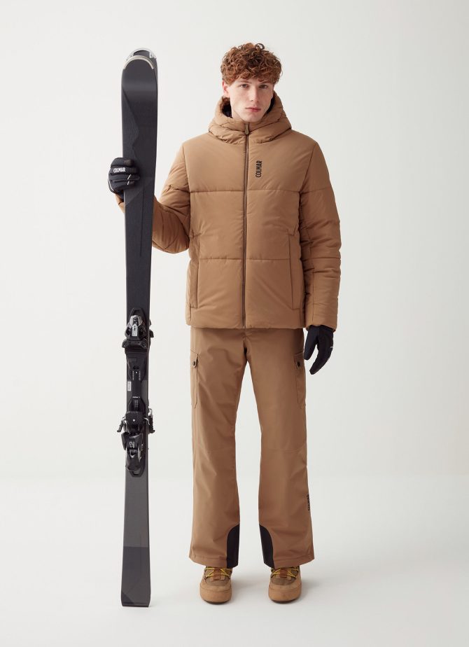 Ski jacket with maxi padding
