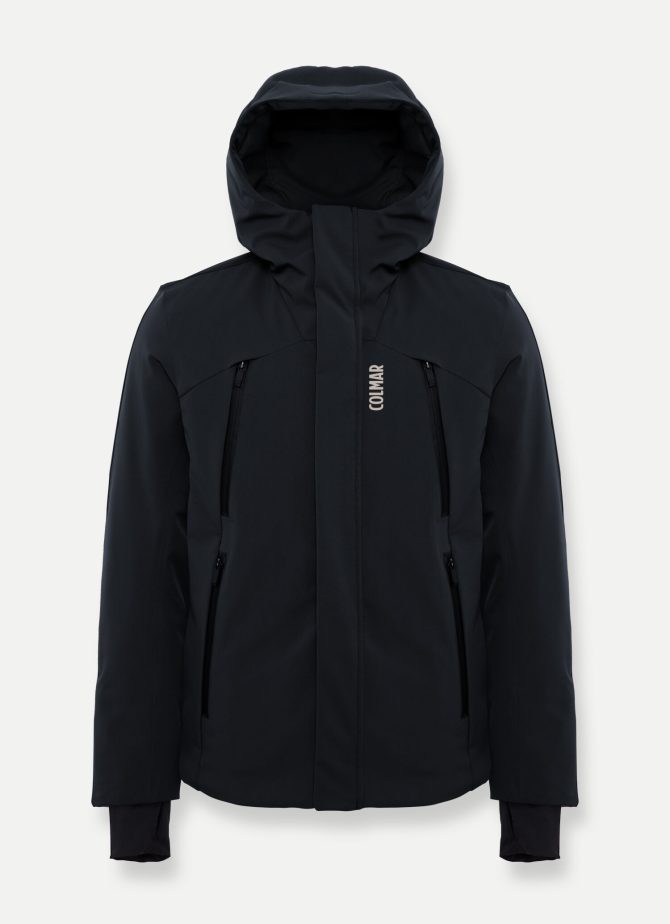 Ski jacket with various waddings