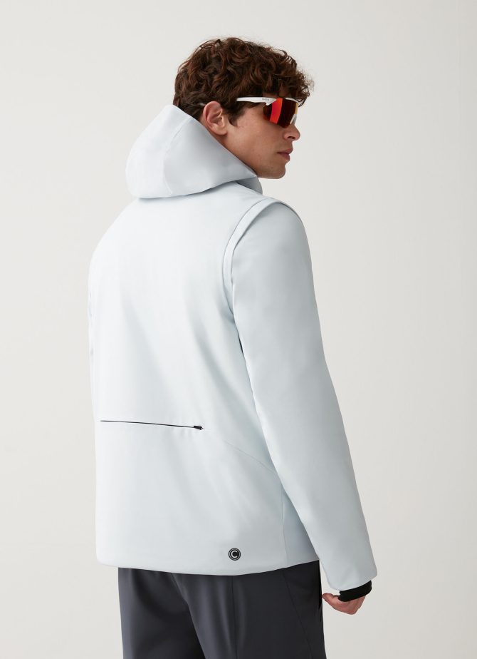 Ski jacket with detachable sleeves - Image 3