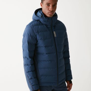 Ski jacket with double padding
