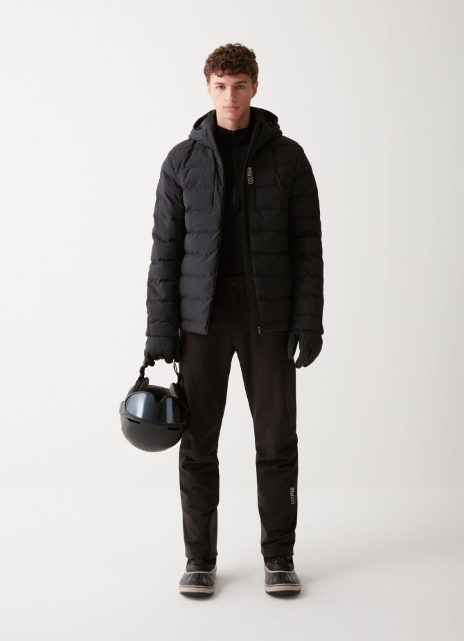 Ski jacket with double padding
