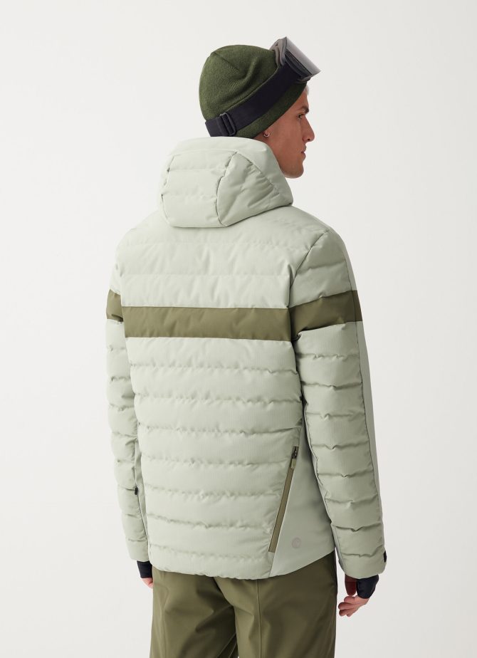 Padded ski jacket with hood - Image 2