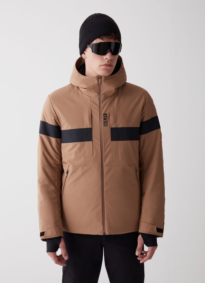 Padded ski jacket with hood - Image 2