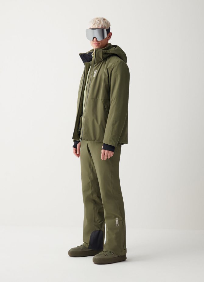 Padded ski jacket made of stretch fabric