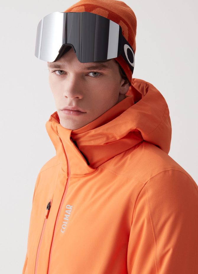 Padded ski jacket made of stretch fabric
