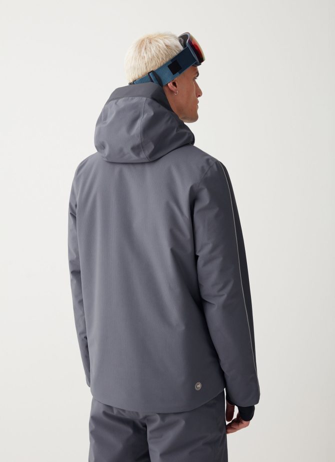 Hooded ski jacket made of wadding - Image 3