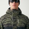 Printed ski jacket in wadding - Image 3