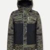 Printed ski jacket in wadding - Image 4