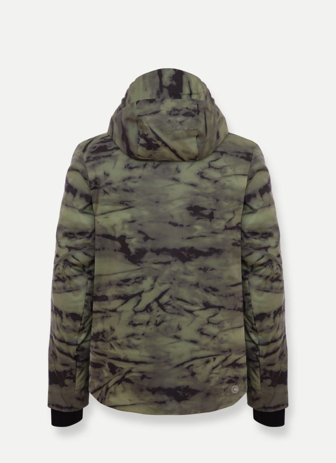 Printed ski jacket in wadding - Image 5