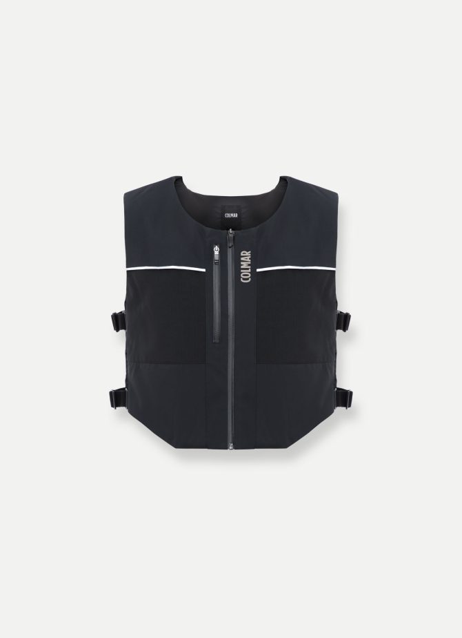 Stretch fabric gilet with chest pocket - Image 4