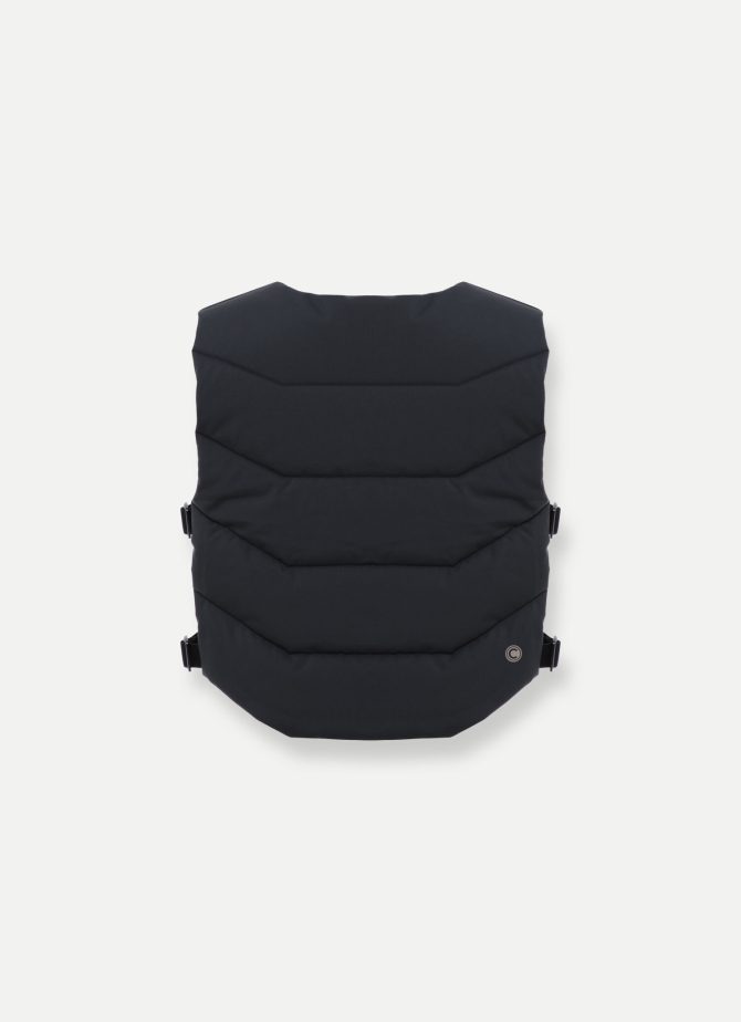 Stretch fabric gilet with chest pocket - Image 5