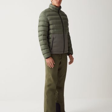 Mid layer jacket in wadding