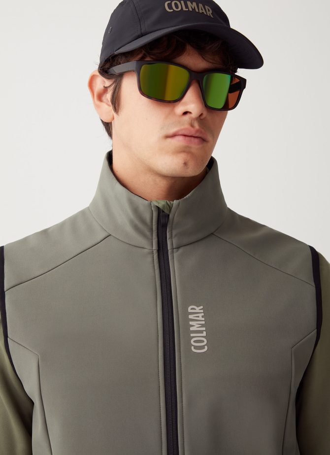 Gilet in stretch softshell fabric - Image 2