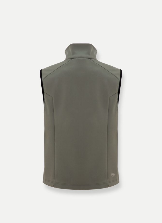 Gilet in stretch softshell fabric - Image 5
