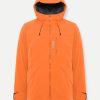 Ski jacket with quilted lining