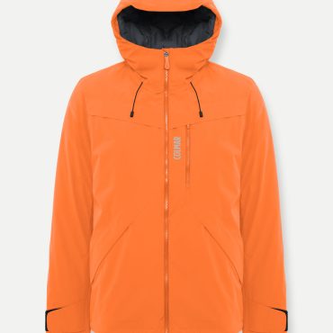 Ski jacket with quilted lining