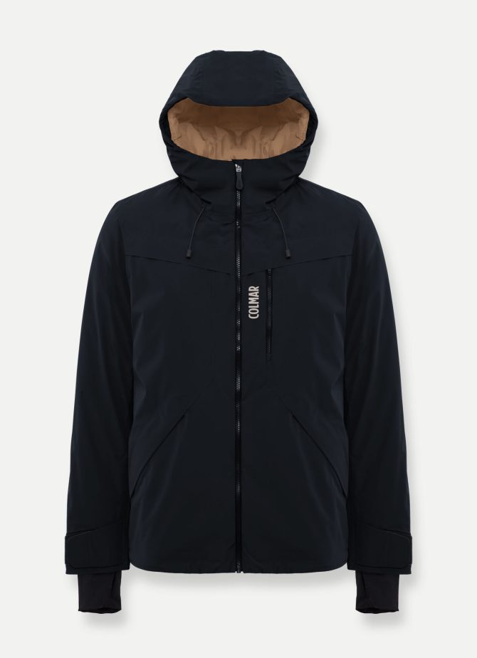 Ski jacket with quilted lining