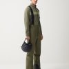 Padded stretch ski dungarees