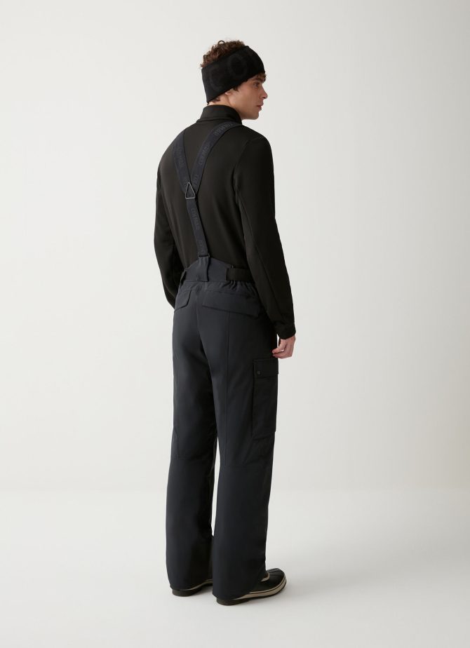 Multi-pocket stretch ski salopettes - Image 3