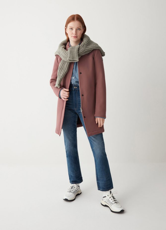 Unpadded wool jacket