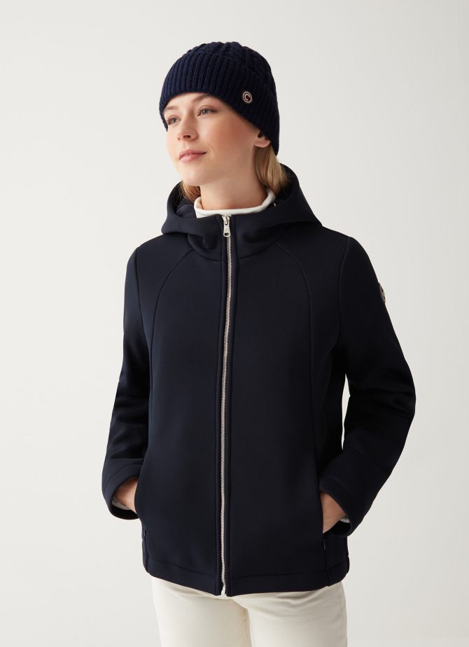 Unpadded wool jacket with hood - Image 3