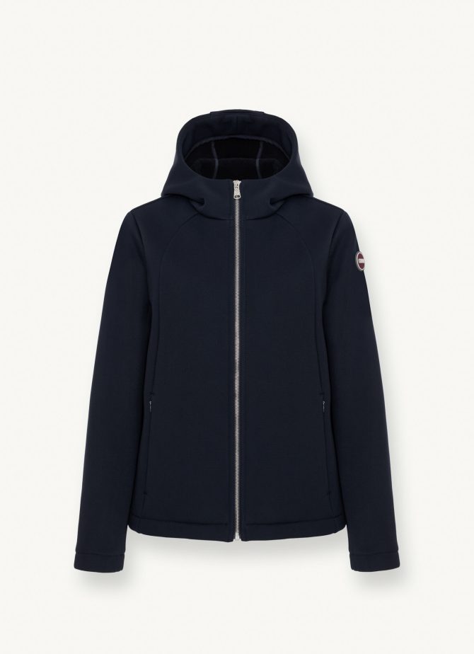 Unpadded wool jacket with hood - Image 4