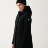 Hooded coat in woolen cloth - Image 3